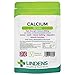 Price comparison product image Lindens Calcium 400mg Tablets with Vitamin D3-100 Tablets - Contributes to Normal Muscle Function, Bones, Teeth and Digestion - 50 Days - UK Manufacturer, Letterbox Friendly