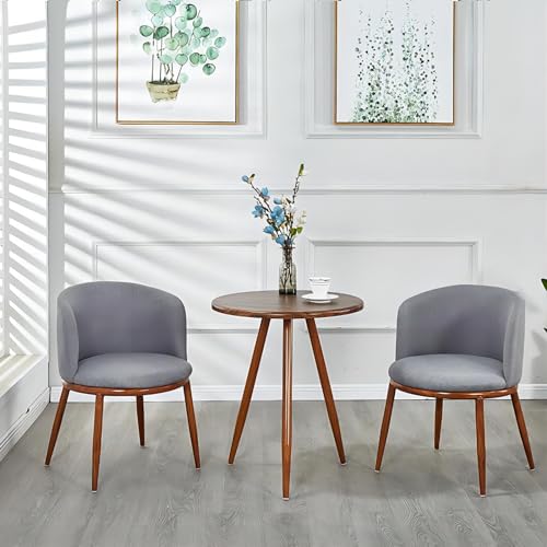 La mejor selección de Juegos de mesas y sillas favoritos de las personas. 50 MEFENY Conjuntos de Mesa y Silla, Mesa Familiar de Comedor y Despacho con 2 Sillas, Antecomedor Mesa Redonda para Exterior e Interior, Mesa y Silla para 2 Personas, Adecuado para...