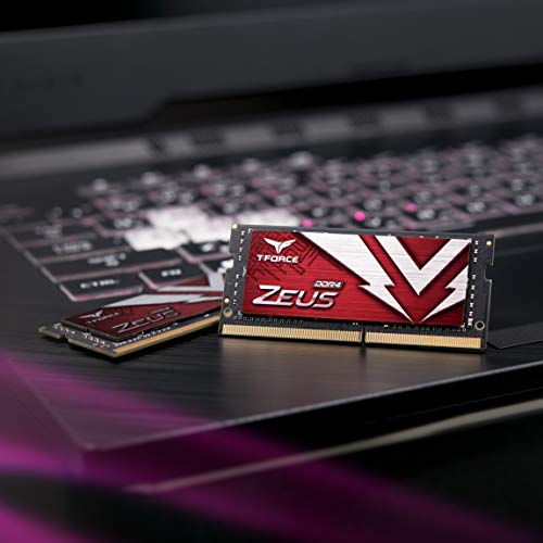 Image of TEAMGROUP T-Force Zeus DDR4 SODIMM 32GB (2x16GB) 2666MHz (PC4-21300) 260 Pin CL19 Laptop Memory Module Ram - TTZD432G2666HC19DC-S01