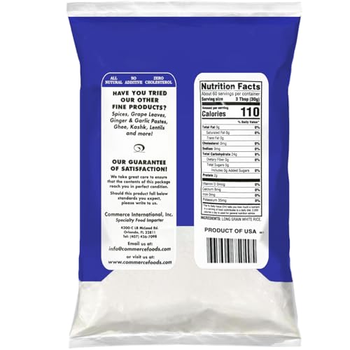 Eastern Feast - Rice Flour, 1.81 kg (4 LB), Product of USA, Gluten Free