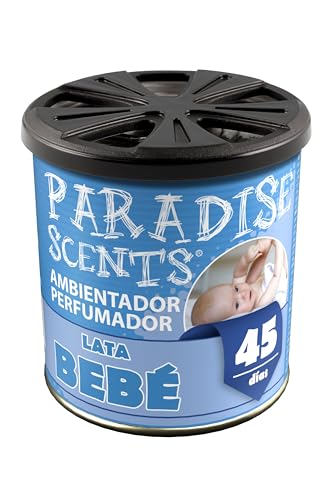 Paradise Scents Paradise PER80133 Perfumador Lata Bebe, Color Azul, 100 gr