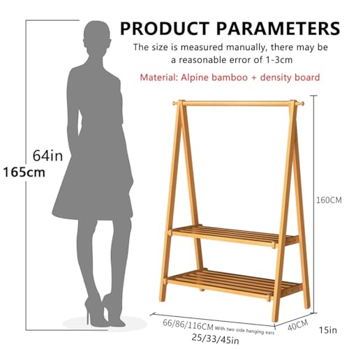 Penderie ouverte en bois pour optimiser le rangement des petits espaces - 3