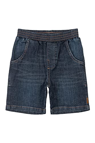 Bermuda Jeans Infantil com Elastano Meninos Up Baby, Azul, 4
