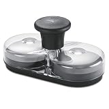 Weber 6485 Mini Hamburgerpresse, Burgerpresse, Pattys, Gemüseburger, Frikadellen, Mini-Burger