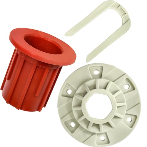 IWIWE W10396887 W10528947 Washer Basket Driven Hub Kit & 52719 Washing Machine Basket Bushing – Replaces AP5665171 PS6012095 W10528947VP, Fits Whirlpool,...