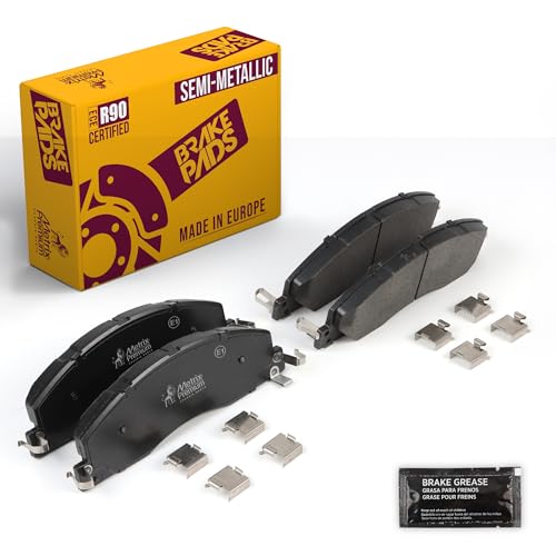 Metrix Premium Chassis Parts Front Brake Pad Set D1399 Fits RAM 3500