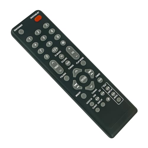 RRMCGA293AWSA VINABTY Replace Remote Control Fit for Sharp GA293AWSA Portable Boombox GXM10 GX-M10