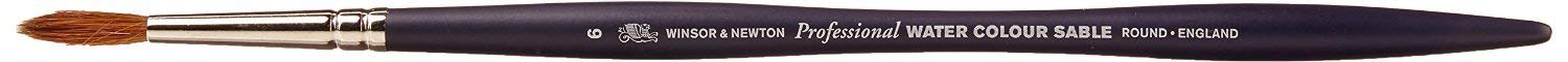 Winsor & NewtonSize 6 Artists Watercolour Sable Round Brush