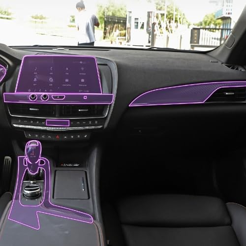 Film protecteur d'écran Cadillac CT5 film de navigation TPU intérieur 2019-2023 JCAKES