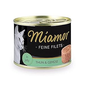 Miamor Feine Filets Thunfisch & Gemüse 12x185g