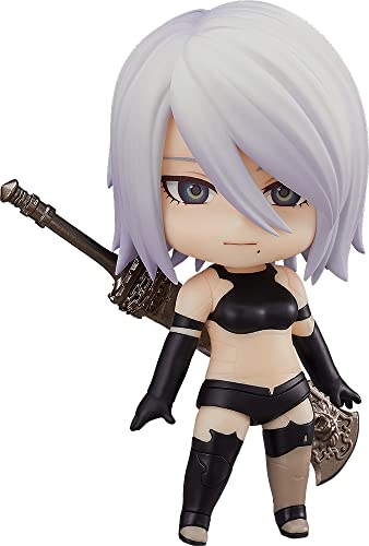 Good Smile Company - Nier: Automata - A2 YoRHa Type A No. 2 Nendoroid Action Figure Short Hair, Multicoloured, 3.9 inches