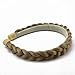 Merrylight® Synthetic Braided Hairband Hair Braid Headband(Ash Blonde-M24/88)