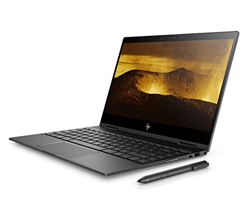 Image of HP Envy x360 Ryzen 5 13.3-Inch 2-in-1 FHD Touchscreen Laptop (8GB /256GB /Windows 10 /Dark Ash Silver /1.3 kg), 13-ag0035AU