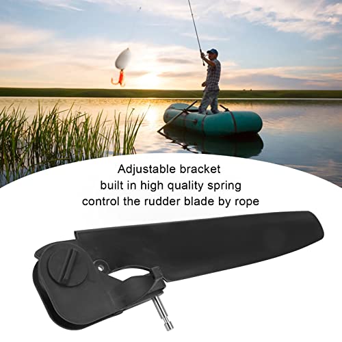 Kayak Rudder, Canoe Boat Rudder, Fishing Watercraft Canoe Boat Rudder, Replacement Parts Foot Control Steering System Kayak Accessories with Control Line Kit for Angling Boat (45mm pin) - Thumbnail 7