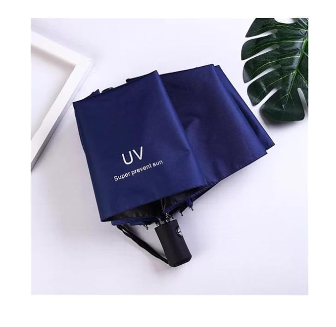 Image of BAODINI Travel Mini Umbrella for Purse with Case-Small Compact UV Umbrella Protection Sun-Lightweight Tiny Pocket Umbrella with Case for Women, Girls