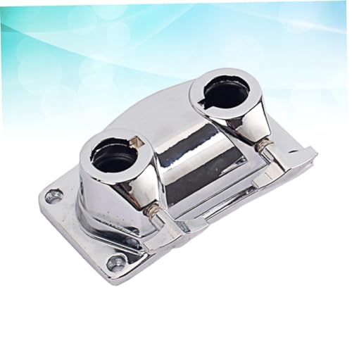Kit de accesorios para batería SECFOU: soporte, conector y abrazadera para platillo para montaje en tom miniatura 2