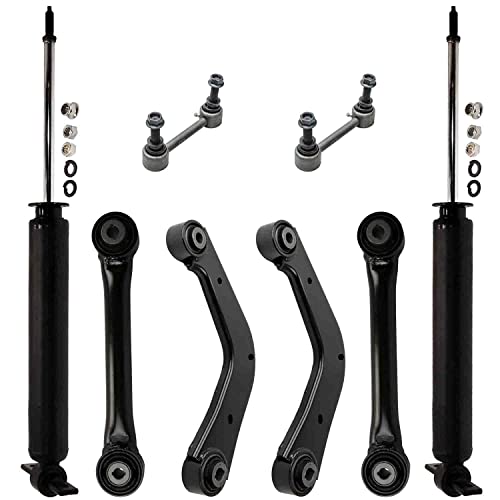 Image of Detroit Axle - Rear Shock Absorbers Upper Lower Forward Control Arms Sway Bars Replacement for 2013-2018 Ford Fusion FWD