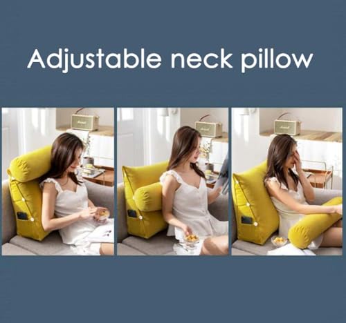 Almohada de cabecera ajustable para leer cómodamente en la cama y el sofá 3