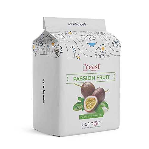 iYeast Lievito Enológico seleccionado - PassionFruit 0,100 kg - Lievito para Vinificación/Fermentación/Vino Cover