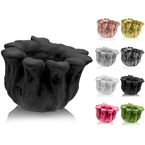 CONCRETTE Macetero de Cemento, de hormigón, diámetro de 10 cm, 17 Colores