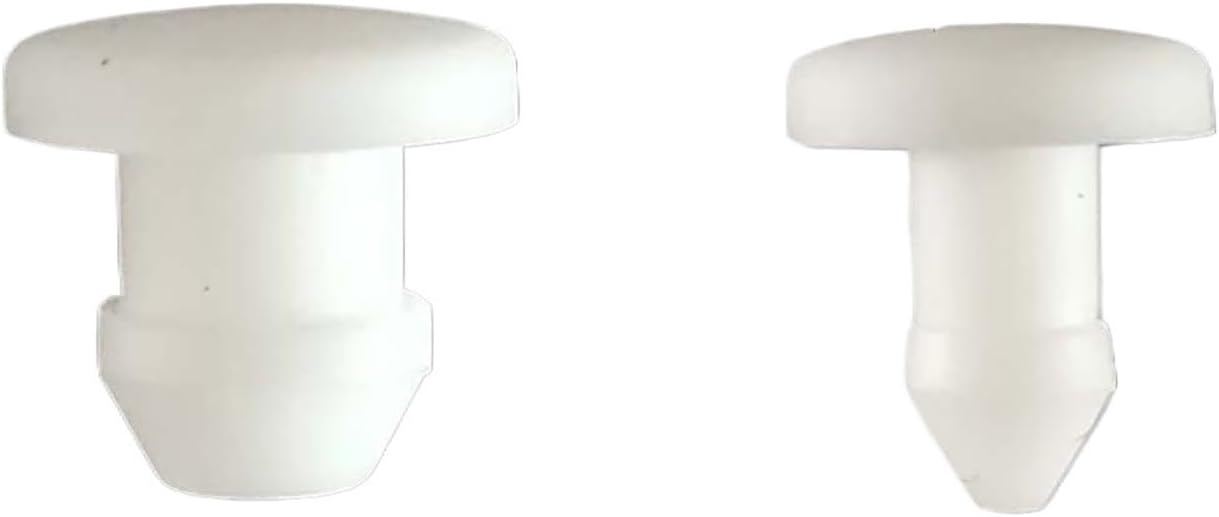 Silicone Rubber Hole Plug 5.5-20Mm Solid T-Type Plug Cover Snap-On Gasket End Cap Seal Stopper/White/13.5Mm(9.5Mm)