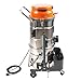 SANITMAX Industrial Wet-Dry Vacuum Cleaner, 3600W Triple Motor, 19-Gal Stainless Tank, HEPA Filtration, 211.9 CFM, Manual Filter Cleaning, Commercial Vacuum for Factories, Warehouses & Workshops