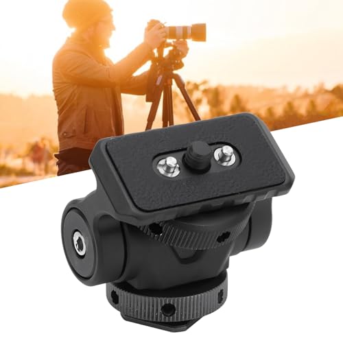 Suporte para monitor de câmera, suporte de extensão de tela de câmera com rotação ajustável de 360 g