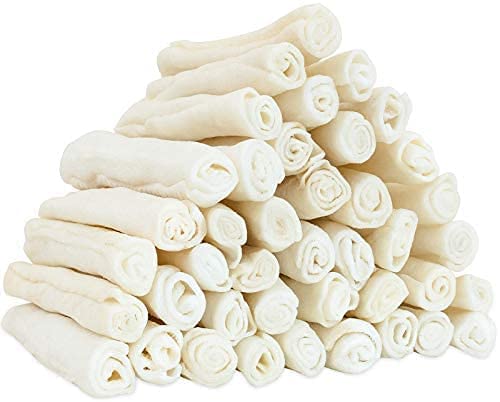 MS Pet House Chews Retriever Rawhide Rolls - 5-6 Inches Each, Single Sheet of 5 Rolls, 100% Natural Dog Treats, Perfect for Behavioral Chewing and Chew Solution (B09GPY8FSG) Amazon Price History, Amazon Price Tracker