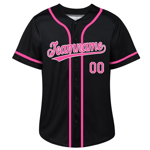 Camiseta personalizada de béisbol con nombre y número bordados/imprimeada para hombres, mujeres y niños miniatura 2
