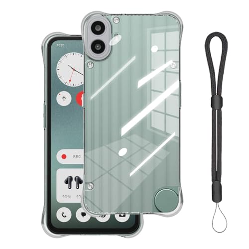 CMF PHONE1 スマートフォン本体 黒 ケース付き CMF Phone 1 ケース 耐衝撃 カバー TPU ソフトケース シンプル