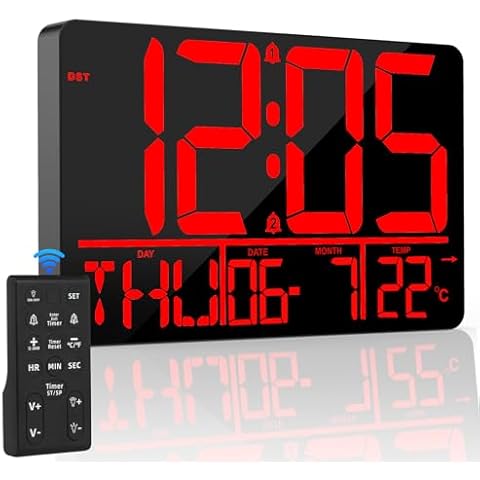 Horloge Numérique XREXS 13'' Cover