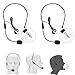 HUACAM Set of 2 Headset Microphone, Flexible Wired Boom for Voice Amplifier,Teachers, Speakers, Coaches, Presentations, Seniors and More