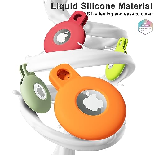 Cubierta de etiqueta de aire compatible con Apple para collar de perro y llaves de coche 3