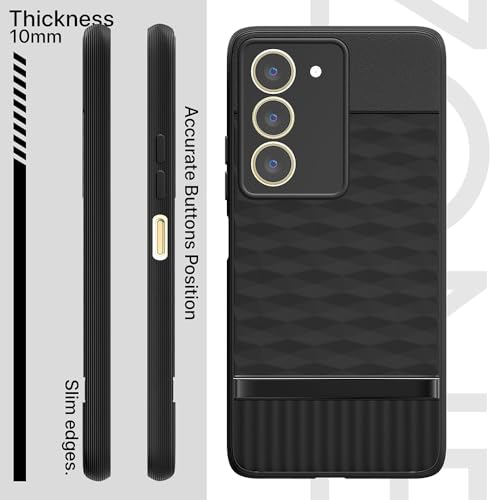 Image of Shockproof Case for Realme P3x 5G / 14x 5G / Narzo 80x 5G / 80 Lite 5G | Full Camera Protection | TPU Flexible Back Cover for Realme P3x 5G / 14x 5G / Narzo 80x 5G / 80 Lite 5G (Matte Black)
