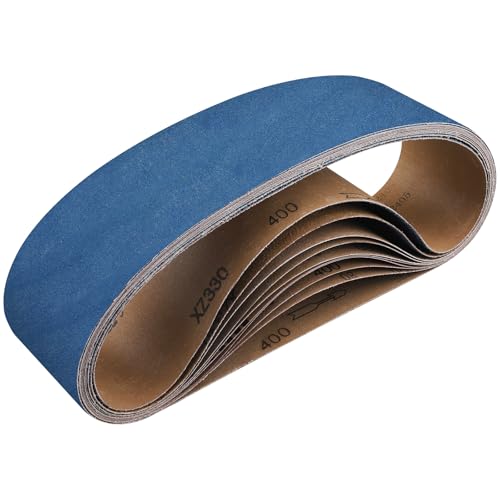 Image of 10-Piece Premium 4 x 36 Inch Zirconia Sanding Belts 400 Grit