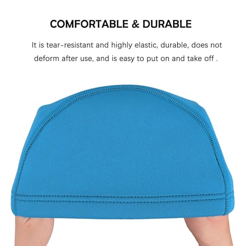 Image of DEHAI Neoprene Diving Hood Wetsuit Swimming Caps for Womens Mens Youth, 2mm 3mm Thermal Water Beanie Hat Keep Long Hair Dry for Curly Locs Braids