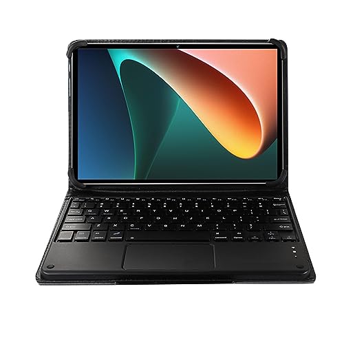 Xixaomiro 2 em 1 Tablet, 10.1 Polegada Android 13 Tablet com Teclado/Case 1920x1200 2.4GHz FHD Tela