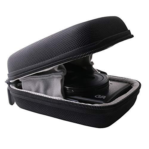 RICOH (リコー) デジタルカメラ GRIII/GRII/GR IIIx HDF/GR III HDF/GR 専用保護収納ケース-WERJIA.JP (黒)