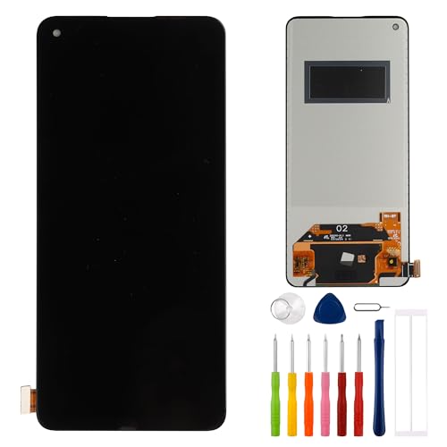 E-YIIVIIL Pantalla TFT de repuesto compatible con Realme GT2 5G, RMX3310, RMX3312, RMX3311 [no admite huellas dactilares] 6,62 pulgadas LCD pantalla táctil montaje con herramientas (sin marco)