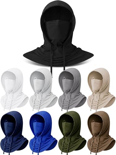 Image of Cooling Balaclava Face Mask Breathable Full Head Mask Sun Protection Neck Cover UV Face Cover for Men Women
