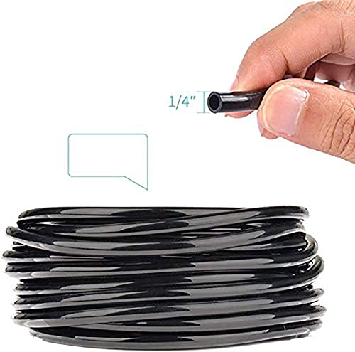 Image of DIY Crafts Misting Cooling System Misting Line Mist Nozzles Adapter Outdoor Mister for Patio Garden Greenhouse Trampoline for Waterpark Fan (9 Pcs Mist Kit, Included Pipe + Tap Connector + Accessory)