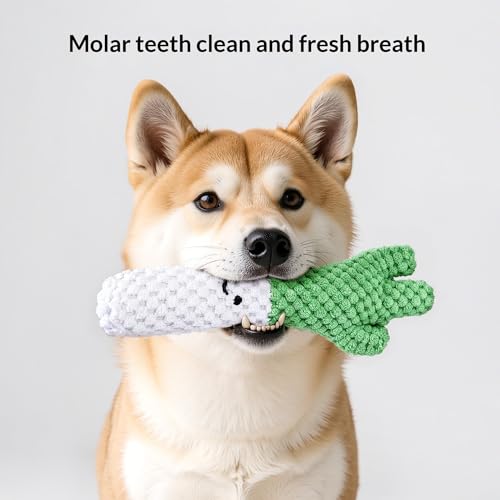 Juguete mordible sonoro de peluche para perros pequeños y medianos miniatura 3