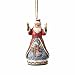 Enesco-Gift Wish Merry Christmas Santa Ornament, Multi Color