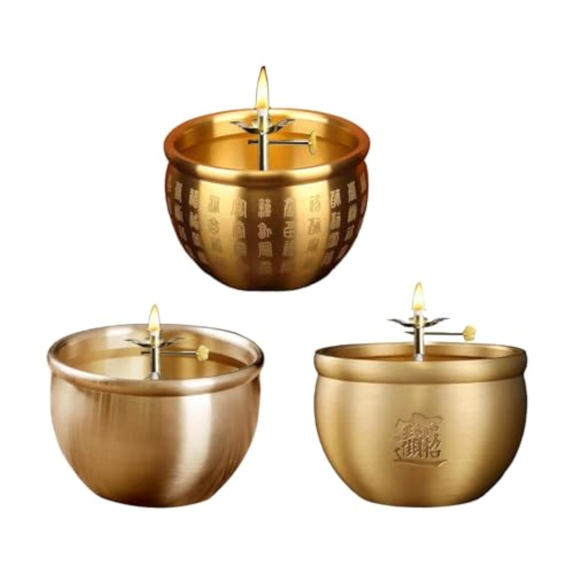 Retro Oil Lamp Butter Lamp Holder, Kitchen Centerpiece