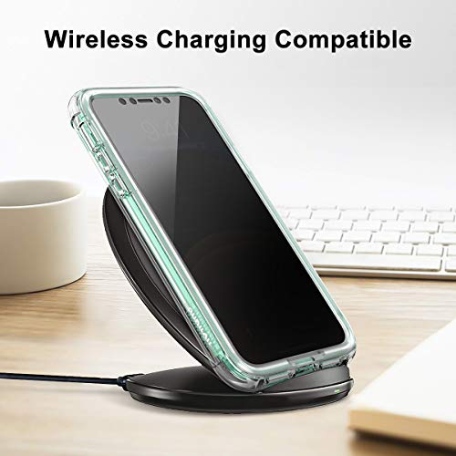 Suritch Clear Case For Iphone 11, 【Privacy Screen Protector】【Edge To Edge】 Anti Spy Film Full Protection Hard Cover Hybrid Tpu Bumper Rugged Case Anti Scratch Shockproof For Iphone 11 6.1"(Clear) #TOP5