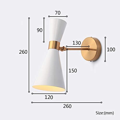 OZZKI Wandmontage licht Designer lamp Moderne wandlampen armatuur creatieve luidspreker muur gemonteerde leeslamp slaapkamer keuken trap woonkamer decor huisverlichting ijzer sconce e27 110-220v Binne photo 3