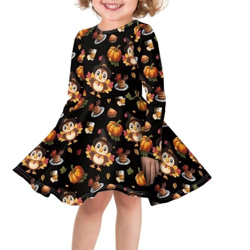 Girls Holiday Dresses for Christmas Halloween Fall heme Party Princess Dresses Long Sleeve Winter Costumes2