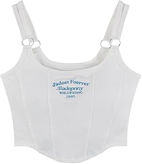 بلوزة بدون أكمام للنساء من فاشون مانيا، كاجوال فضفاضة بقصة ورقبة بحمالات رفيعة