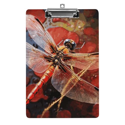 Porte-bloc acrylique A4 léger organiseur de documents portable
