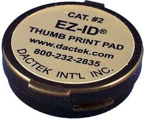 Almohadilla de huella dactilar de 2 pulgadas